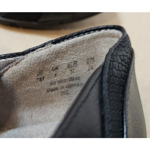 LifeStrideLifeStride‎ Women's Dig Flat in black faux leather size 7M NEW - Picture 8 of 10